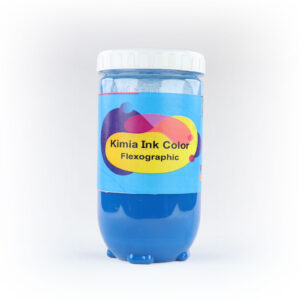 Water-based carton printing ink-blue